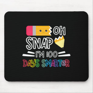 Tapis De Souris Enfants 100 Jours D'École Je suis 100 Jours Smarte