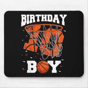 Tapis De Souris Enfants 10e anniversaire Basketball Enfants
