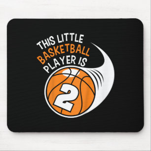 Tapis De Souris Enfants 2e anniversaire Garçons Basketball Sport 2