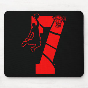 Tapis De Souris Enfants 7 ans 7e année Bysketbyll Anniversaire