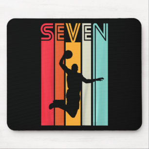 Tapis De Souris Enfants 7e anniversaire Bysketbyll Lover Don 7 ans