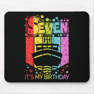 Tapis De Souris Enfants 7e anniversaire garçon fille sept 7 ans ba