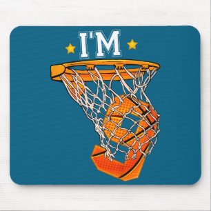 Tapis De Souris Enfants 9e anniversaire basketball 9 garçon fille