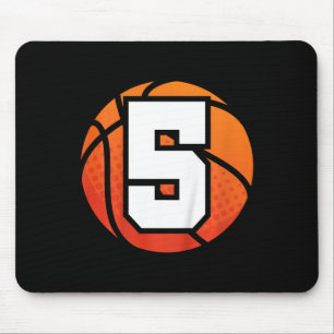 Tapis De Souris Enfants Basketball Anniversaire 5 Numéro Cinq Anni