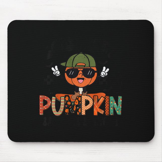 Tapis De Souris Enfants Citrouille le plus frais dans le Patch Hal (Devant)