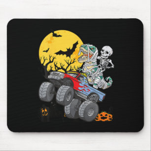 Tapis De Souris Enfants Enfants Squelette Monstre Camion Lune bonb