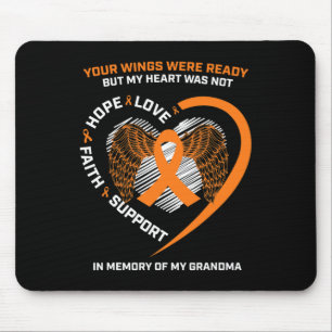 Tapis De Souris Enfants Femmes Hommes Mémoire De Ma Grand-Mère Leu