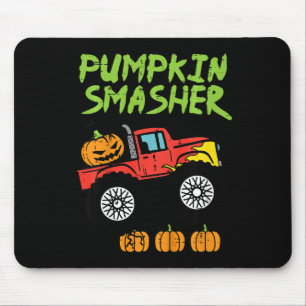 Tapis De Souris Enfants Halloween Citrouille Smasher Monster Camio