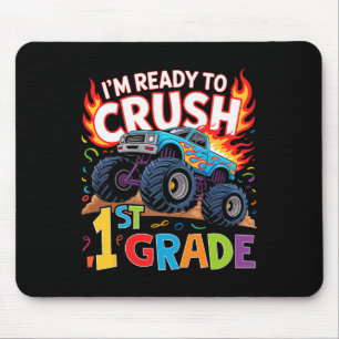 Tapis De Souris Enfants, je suis prêt à écraser la 1re année, prem