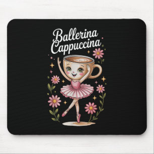 Tapis De Souris Enfants mème Italien Brainrot Ballerina Cappuccina