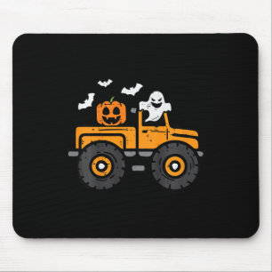 Tapis De Souris Enfants Monster Camion Fantôme Citrouille Hallowee