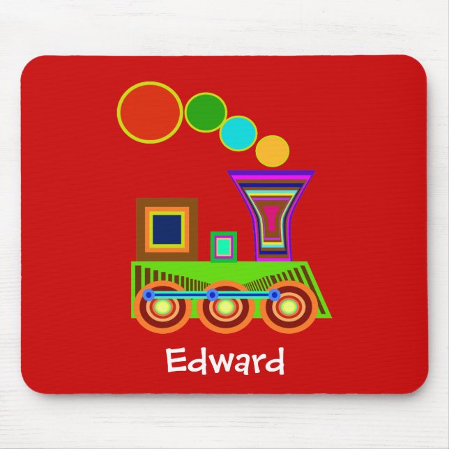 Tapis De Souris Enfants Mousepad : Train (Devant)