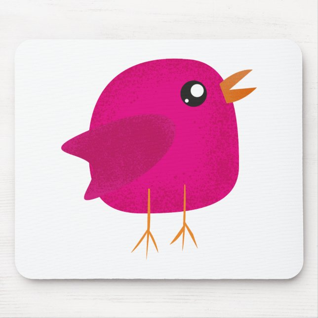Tapis De Souris Enfants oiseau mignon  (Devant)