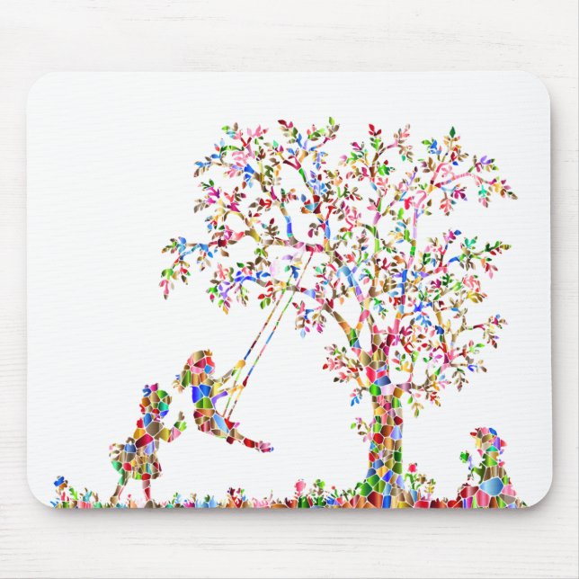 Tapis De Souris Enfants Rainbow (Devant)