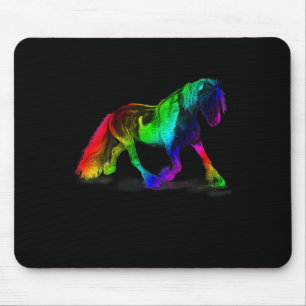 Tapis De Souris Enfants Rainbow Horse Horseback équitation Esquire