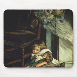 Tapis De Souris Enfants rêvant des jouets