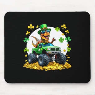 Tapis De Souris Enfants St Patricks Day 2026 - Monstre à cheval Di