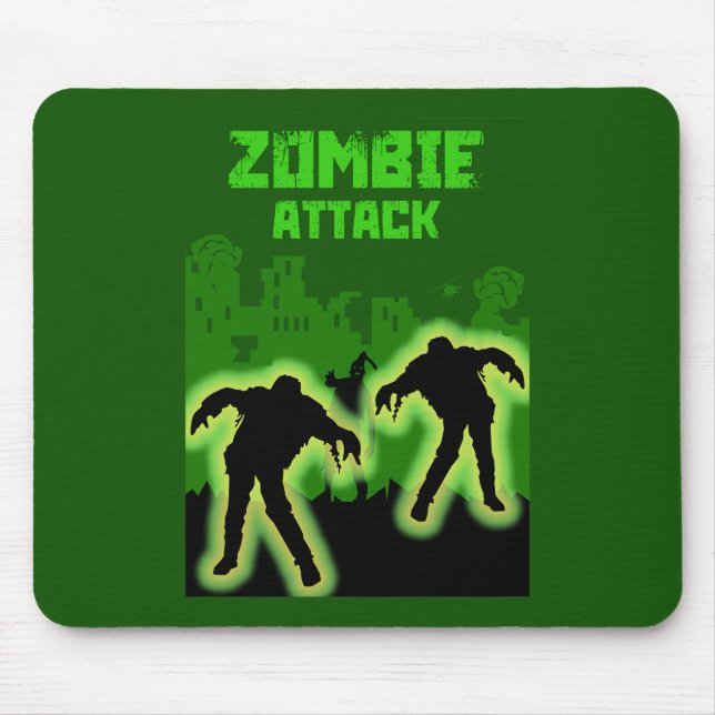 Tapis De Souris Enfants Zombie Apocalypse (Devant)