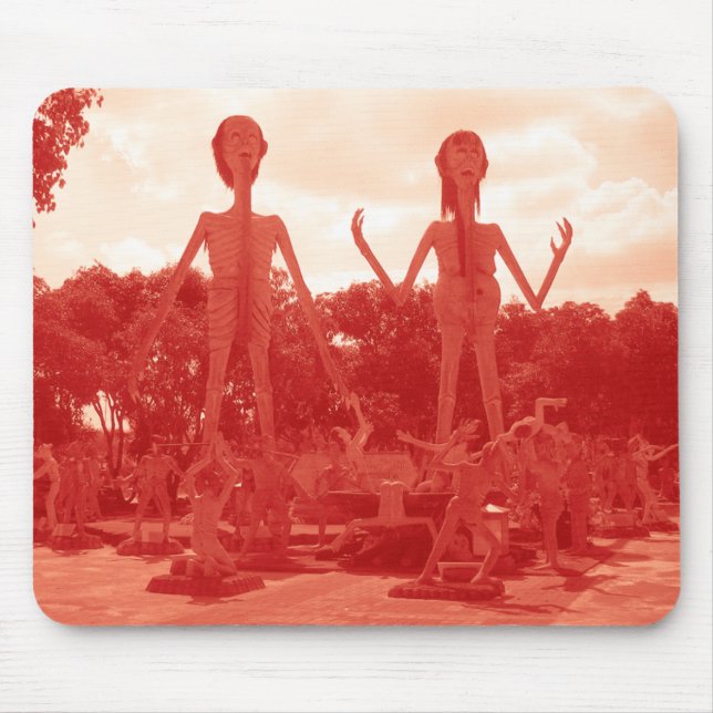 Tapis De Souris Enfer bouddhiste... Thaïlande (Devant)