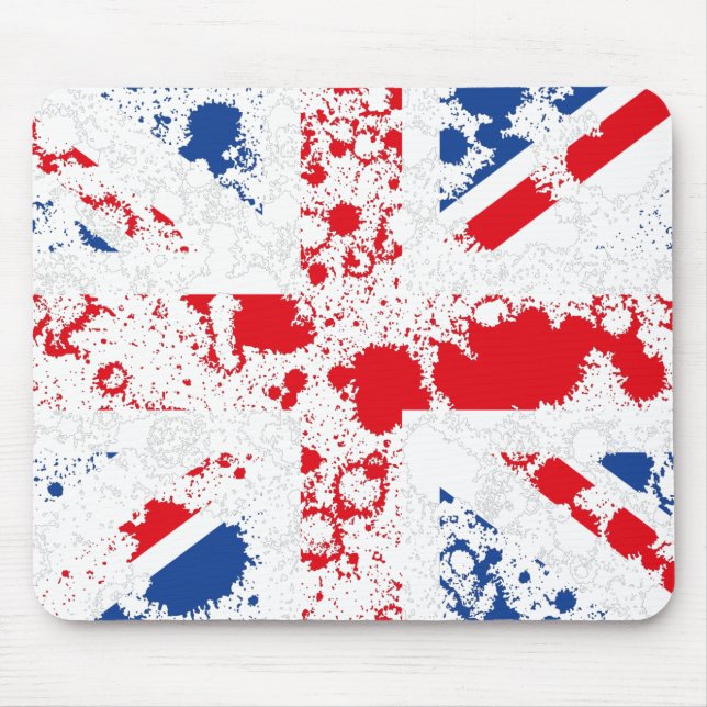 Tapis De Souris ENGLAND FLAG KCALIMA effect par Masanser (Devant)