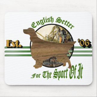 Tapis De Souris English Setter Art Gifts