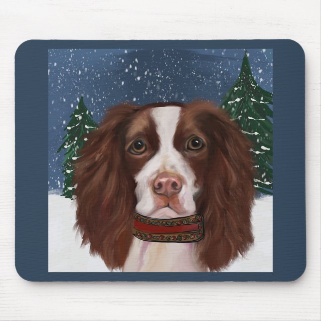 TAPIS DE SOURIS ENGLISH SPRINGER SPANIEL     (Devant)