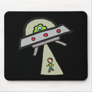 Tapis De Souris Enlèvement d'Aliens