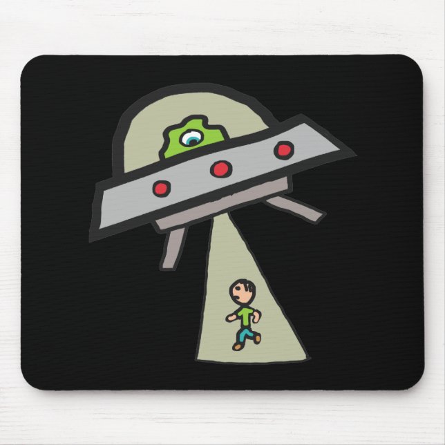 Tapis De Souris Enlèvement d'Aliens (Devant)