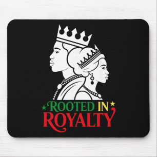 Tapis De Souris Enraciné dans la royauté Héritage du sang africain