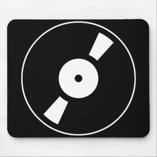 Tapis De Souris enregistrement vinly rétro