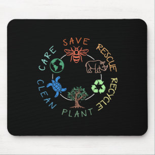 Tapis De Souris Enregistrer les abeilles Secourir les animaux Recy