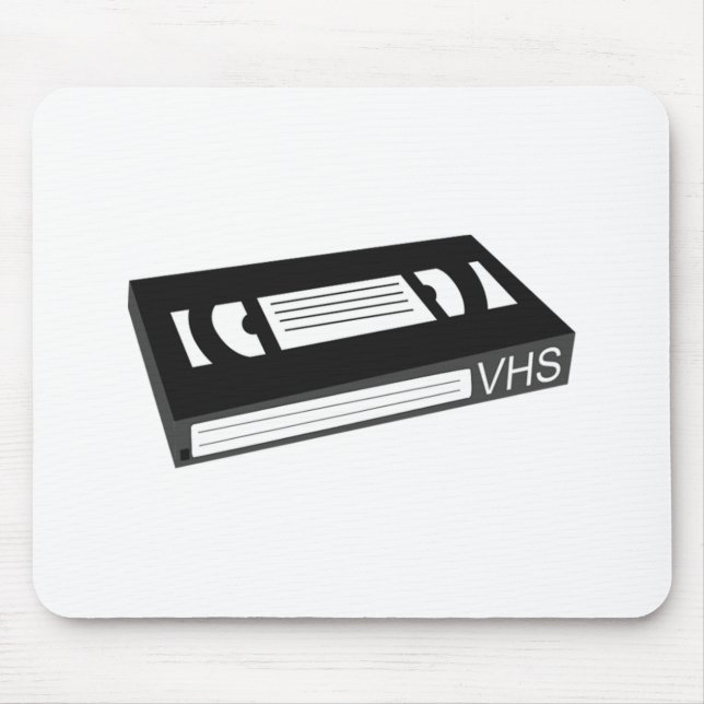 Tapis De Souris Enregistreur à cassettes de VHS (Devant)