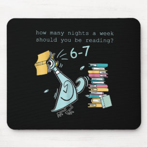 Tapis De Souris Enseignant 6-7 Combien de nuits par semaine devrie