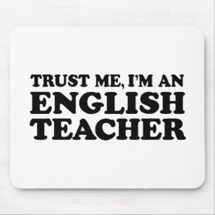 Tapis De Souris Enseignant anglais