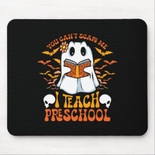 Tapis De Souris Enseignant de maternelle Halloween Fantôme Enseign