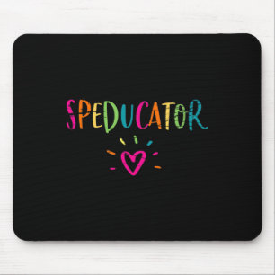 Tapis De Souris Enseignant de vitesse - Speducator Coeur