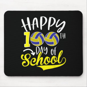 Tapis De Souris Enseignant du 100e jour d'école 100 jours plus int
