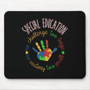 Tapis De Souris Enseignant en éducation spéciale et en Sensibilisa
