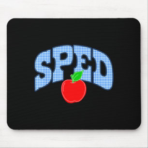 Tapis De Souris Enseignant en éducation spécialisée de retour à l'