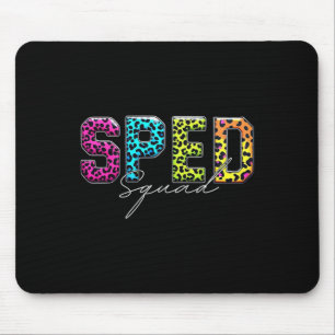 Tapis De Souris Enseignant en éducation spécialisée Équipe Sped sc
