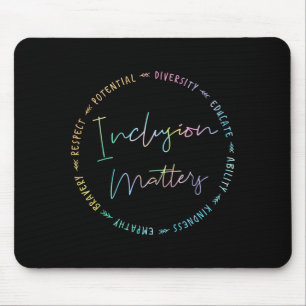 Tapis De Souris Enseignant en éducation spécialisée Inclusion Auti
