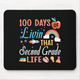 Tapis De Souris Enseignant Étudiant 100 Jours De Vie’ Ce Deuxième