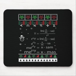 Tapis De Souris Enseignant Funky Math Noël Joyeux Noël En Eq Math