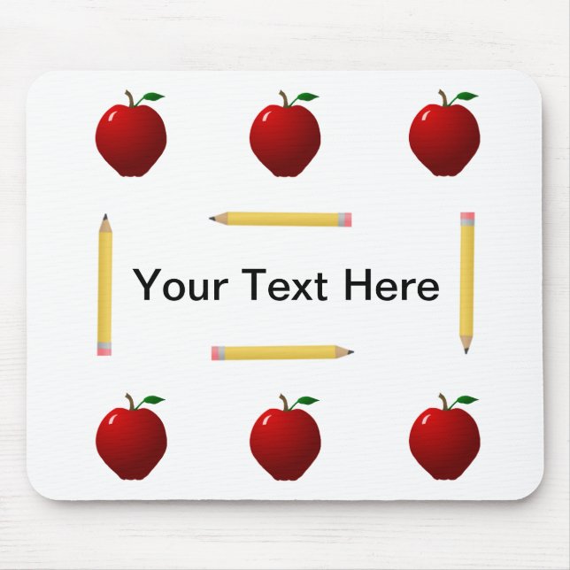 Tapis De Souris Enseignant Mousepad Modèle2 (Devant)