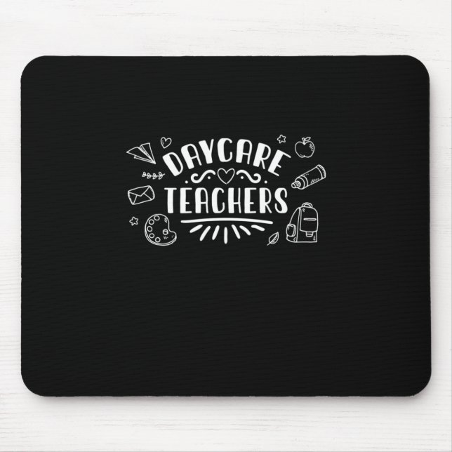 Tapis De Souris Enseignants en garderie (Devant)