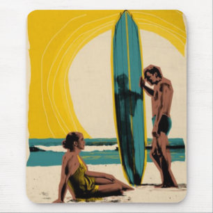 Tapis De Souris Ensemble à la Plage mousepad