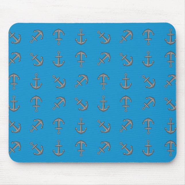 Tapis De Souris Ensemble d'Ancres pour bateaux à cartons (Devant)