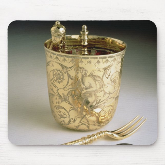 Tapis De Souris Ensemble de déplacement d'un couteau, d'une (Devant)