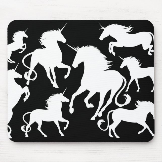 Tapis De Souris ensemble de licornes (Devant)