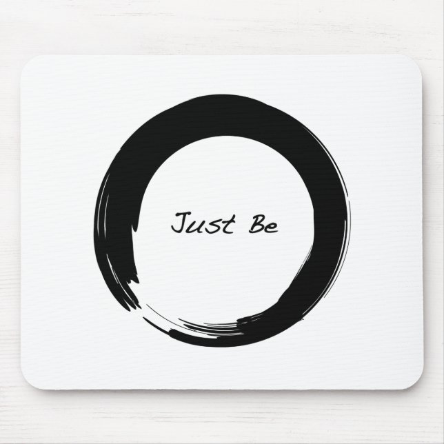 Tapis De Souris Enso avec Just Be (Devant)